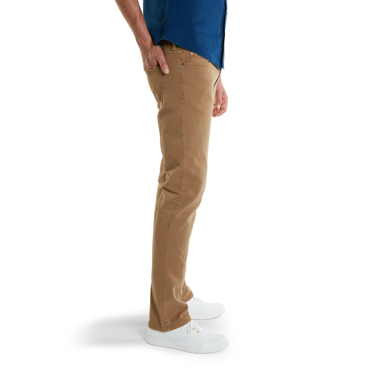 Men wearing Khaki Slim Mercer Jeans