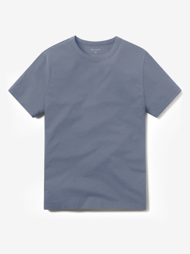 Men wearing Bleu Vintage Classic Crew Driggs Tee