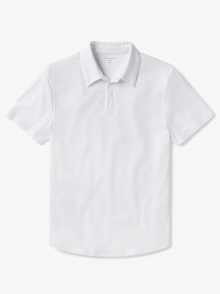 Men wearing Blanco Luxe Performance Polo