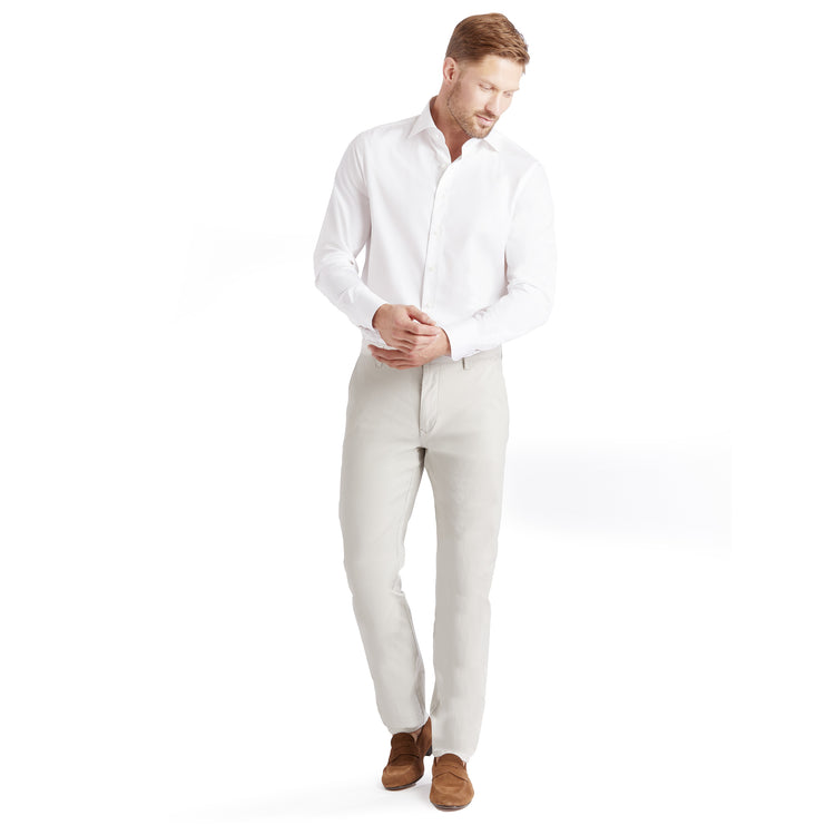 Men wearing Beige Everyday Comfort Slim Chino Pants