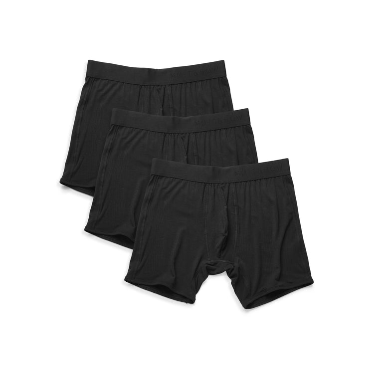 Men wearing Black Boxer Brief 3-Pack