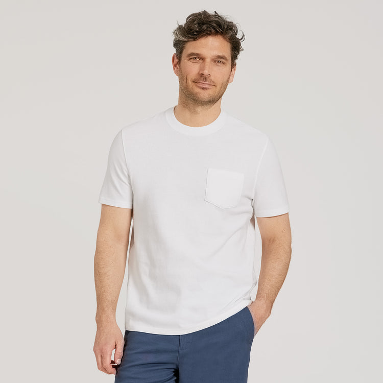 Men wearing Blanco Heritage Weighted Tee