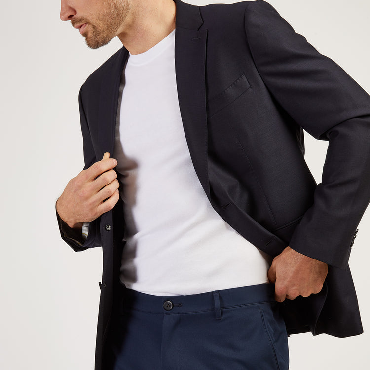 Men wearing Blanco Luxe Stretch Tee