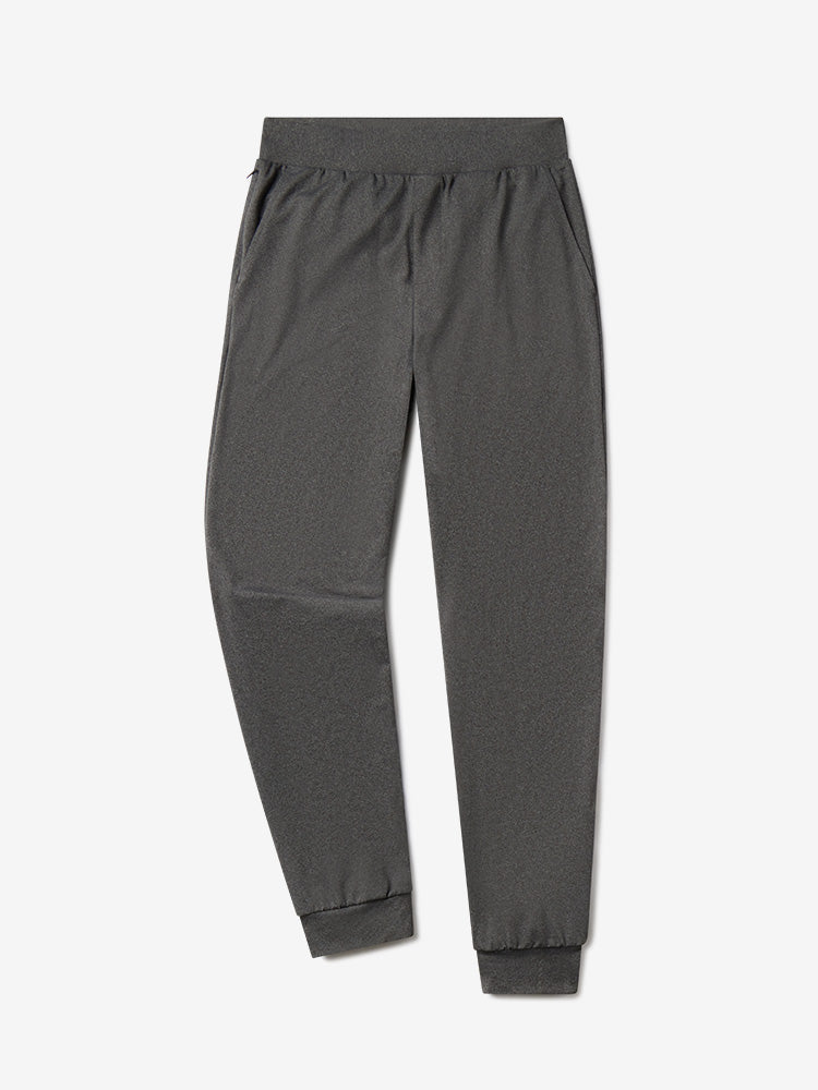 Men wearing Charcoal Heather Performance Stretch Jogger