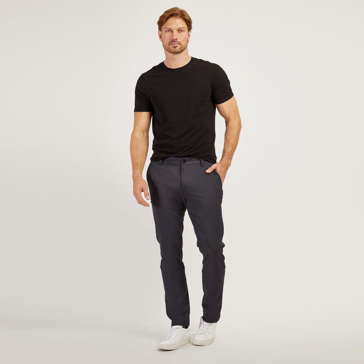 Men wearing Granite Slim Tech Pants