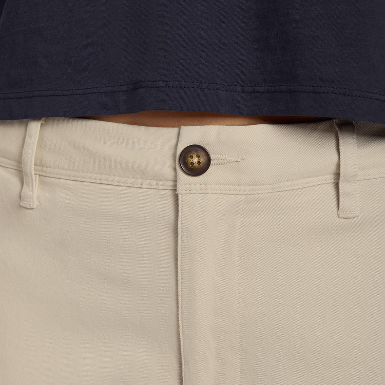 Women wearing Ecru My Boyfriend's Chinos Pants