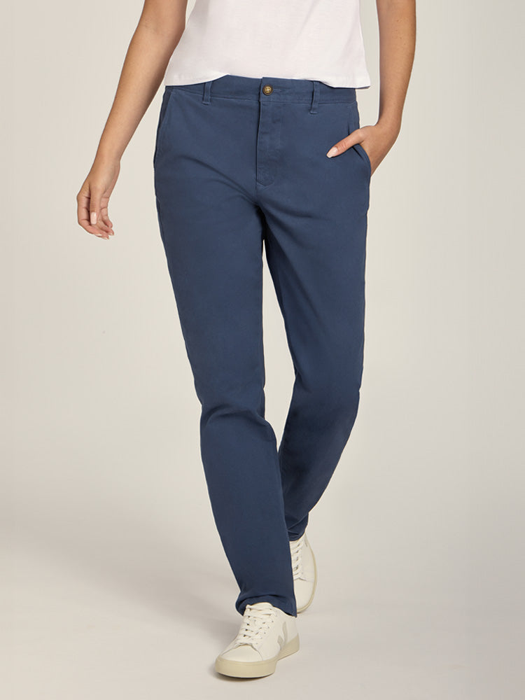 Women wearing Riverside My Boyfriend's Chinos Pants