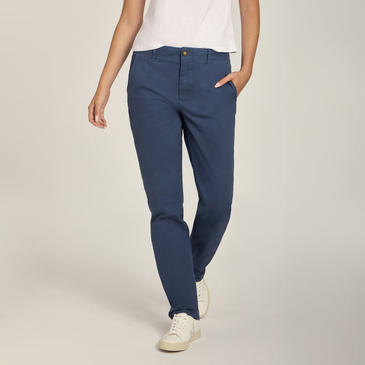 Women wearing Riverside My Boyfriend's Chinos Pants