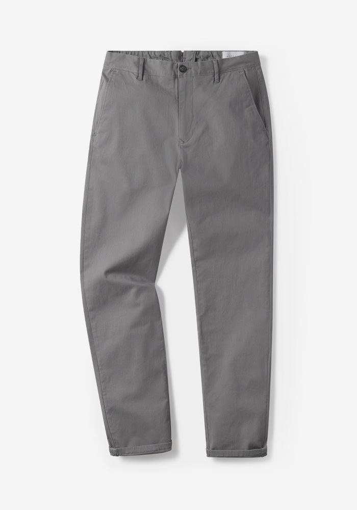 Men wearing Gray Everyday Comfort Slim Chino Pants