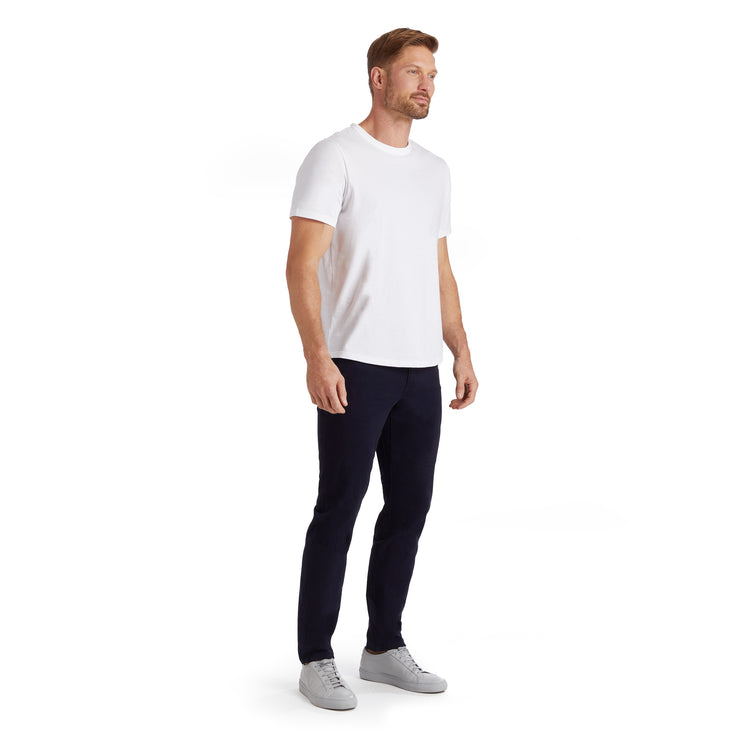 Men wearing Azul marino Everyday Comfort Slim Chino Pants