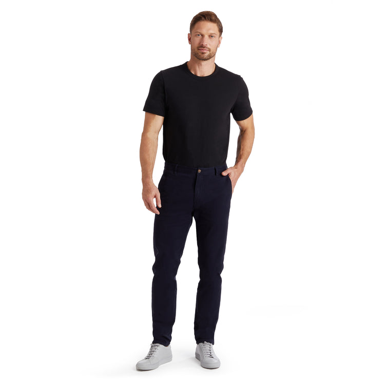 Men wearing Azul marino Everyday Comfort Slim Chino Pants
