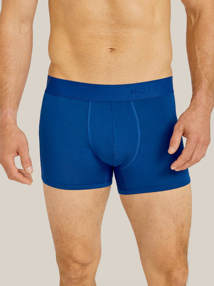 Men wearing Sapphire Second Skin Trunk