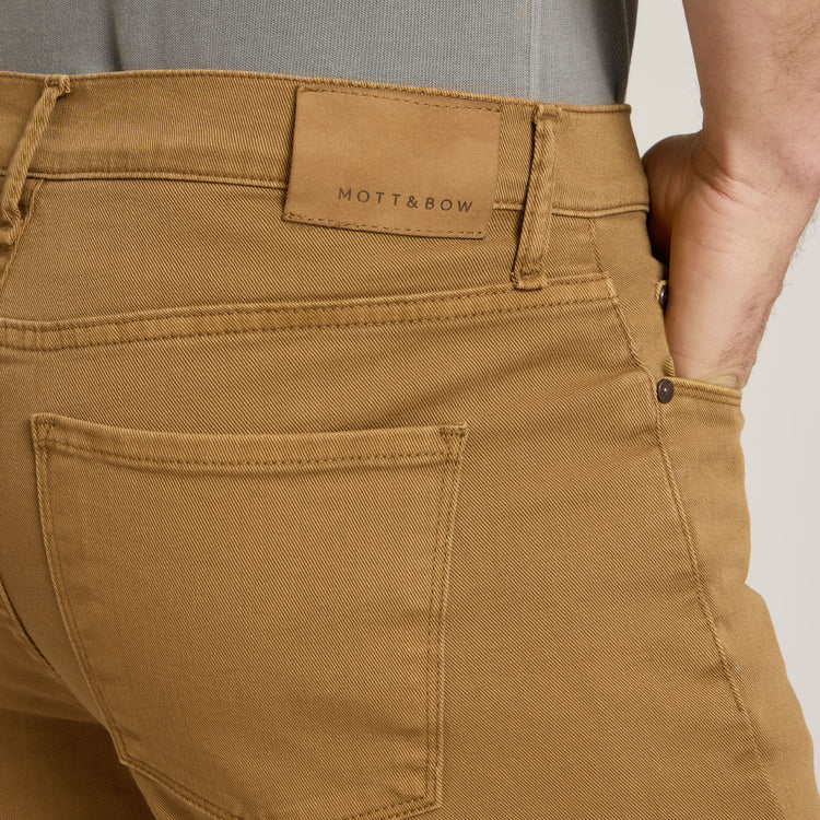 Men wearing Khaki Straight Mercer Jeans