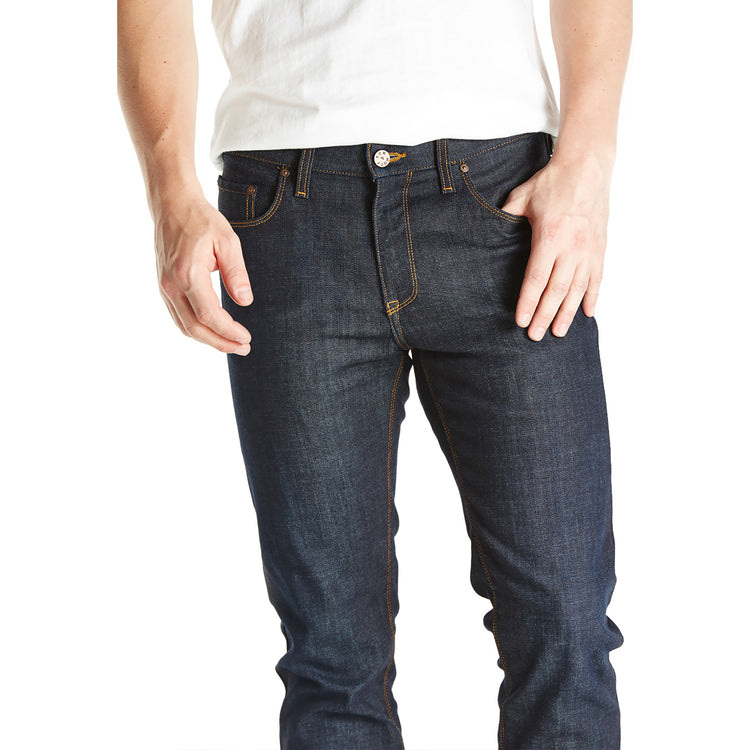 Men wearing Bleu Foncé Slim Crosby Jeans
