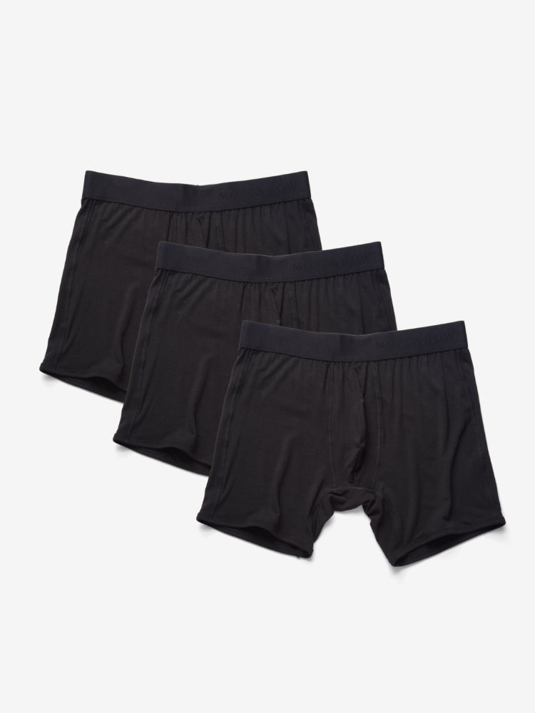 Men wearing Black Boxer Brief 3-Pack