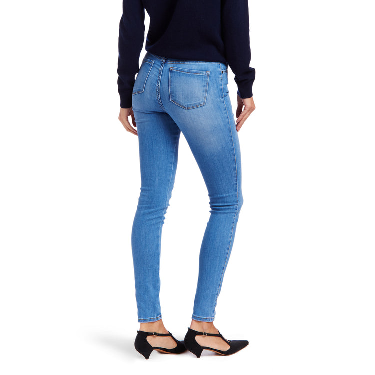 Women wearing Light Blue High Rise Skinny Jane Jeans