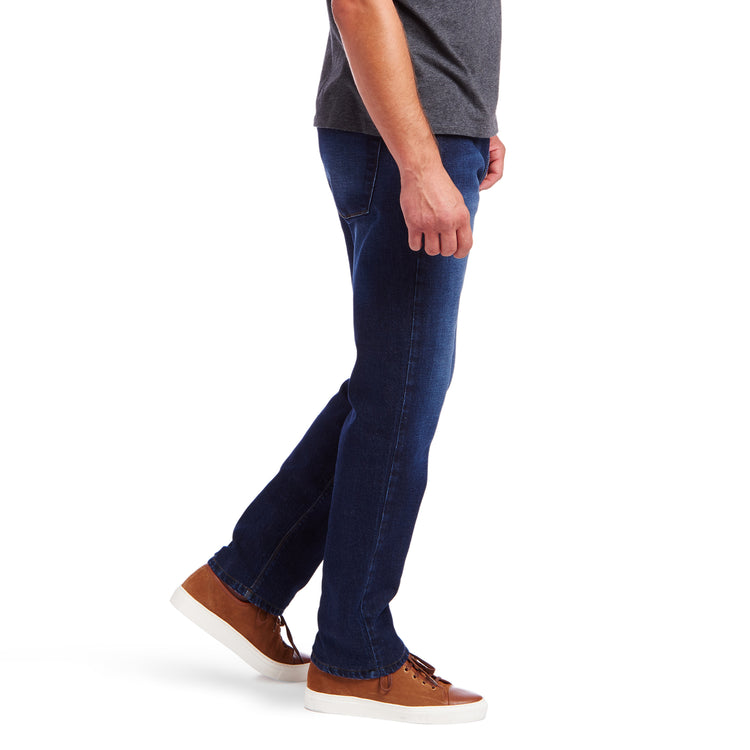 Men wearing Azul oscuro/medio Slim Hubert Jeans