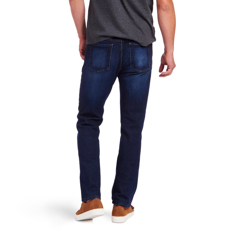 Men wearing Azul oscuro/medio Slim Hubert Jeans