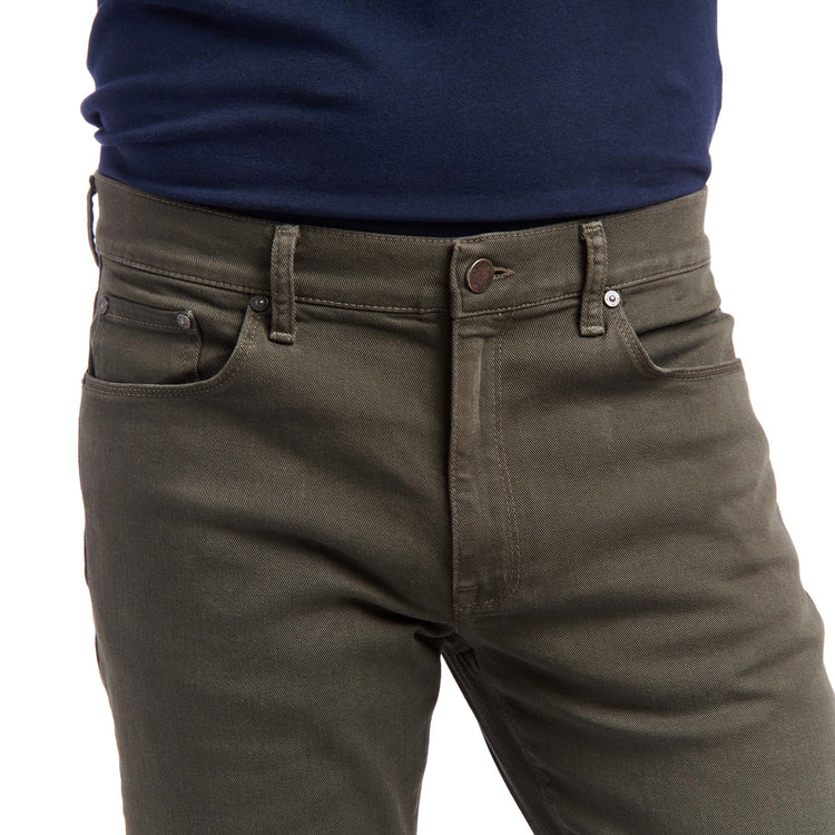 Men wearing Verde militar Straight Mercer Jeans