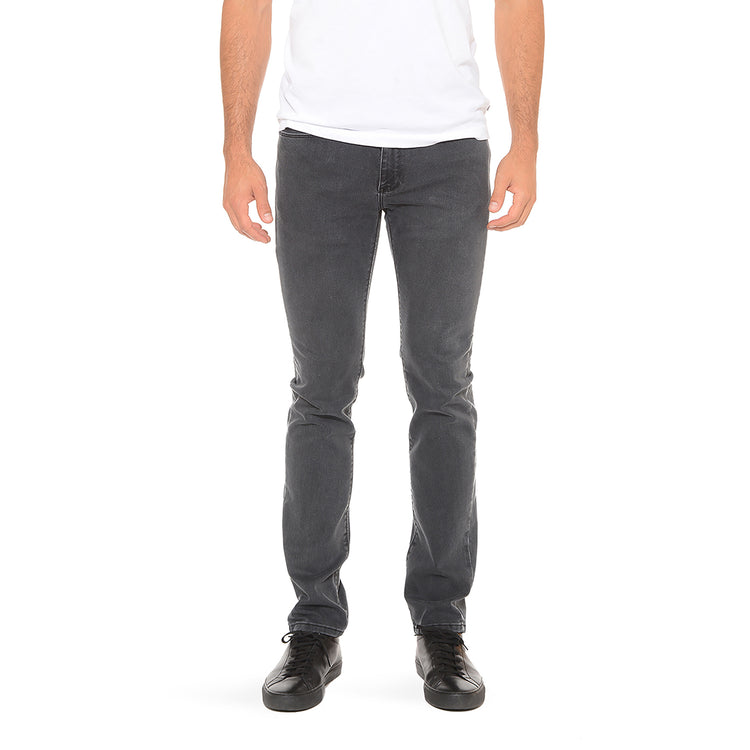 Men wearing Medium Gray Slim Stone Jeans