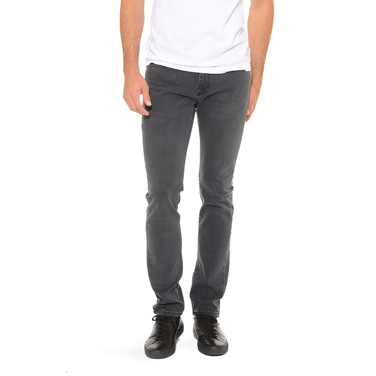 Men wearing Medium Gray Slim Stone Jeans