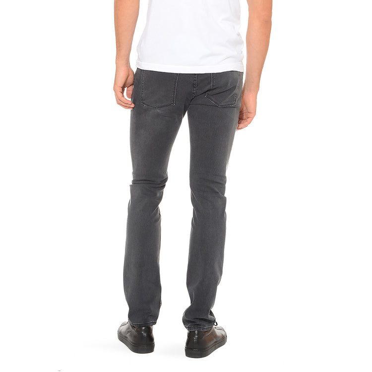 Men wearing Medium Gray Slim Stone Jeans