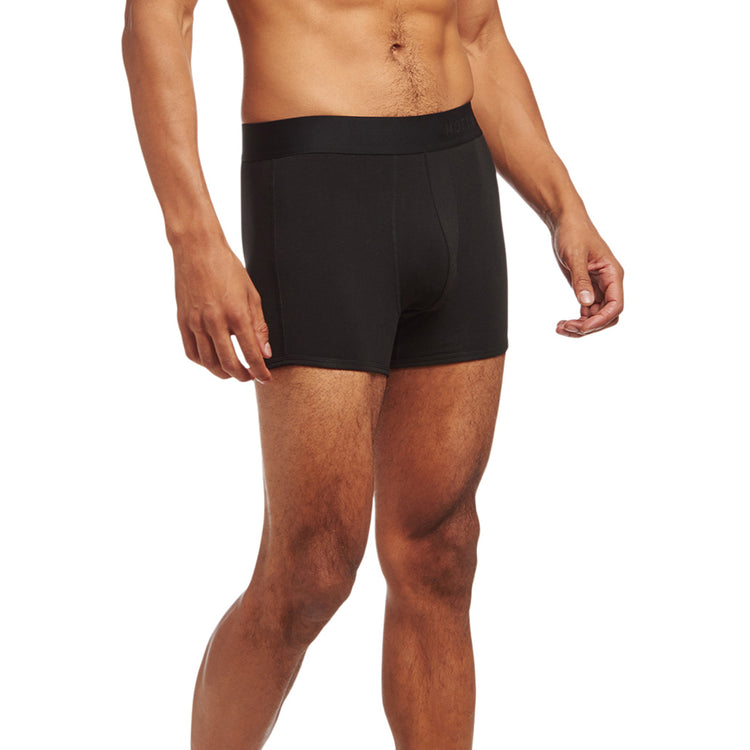 Men wearing Black Second Skin Trunk Promo