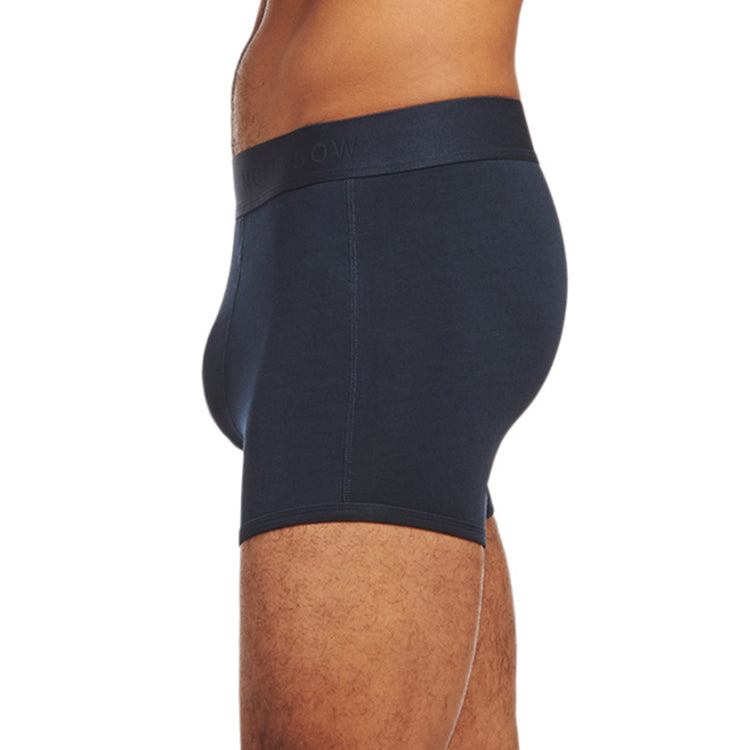 Men wearing Navy Second Skin Trunk Promo
