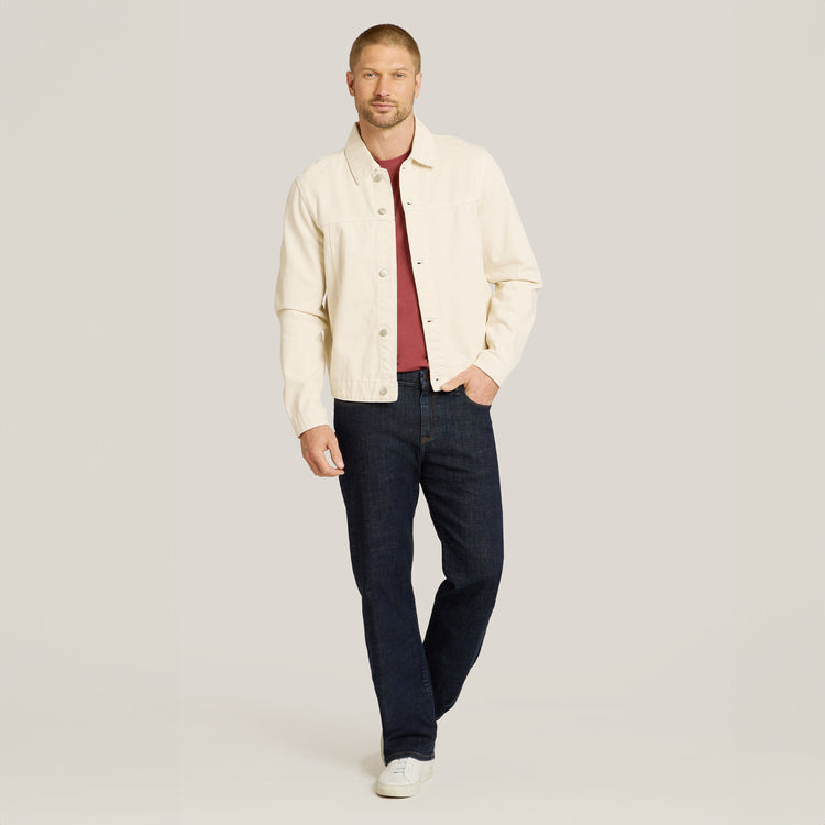 Men wearing Azul oscuro Straight Wooster Jeans
