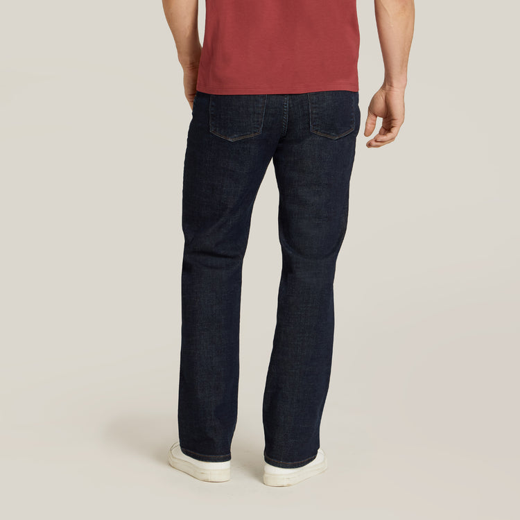 Men wearing Azul oscuro Straight Wooster Jeans