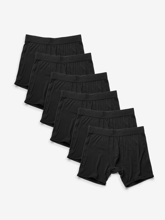 Boxer Brief 6-Pack Black Boxer Brief underwear