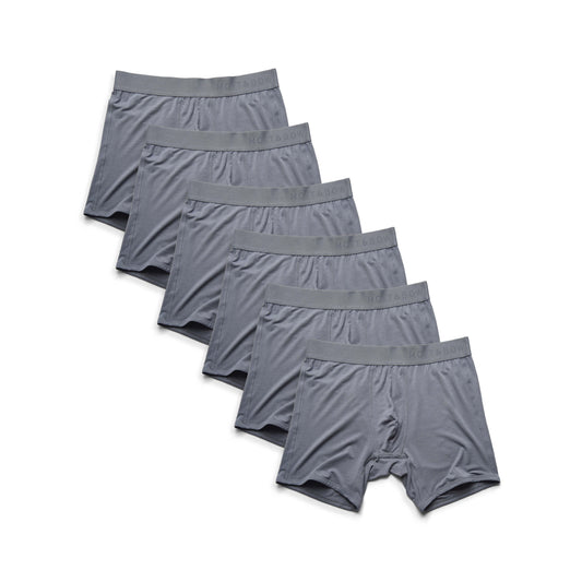 Boxer Brief 6-Pack Gray Boxer Brief underwear