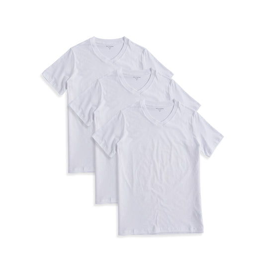 Classic V-Neck Driggs 3-Pack White V-Neck tees