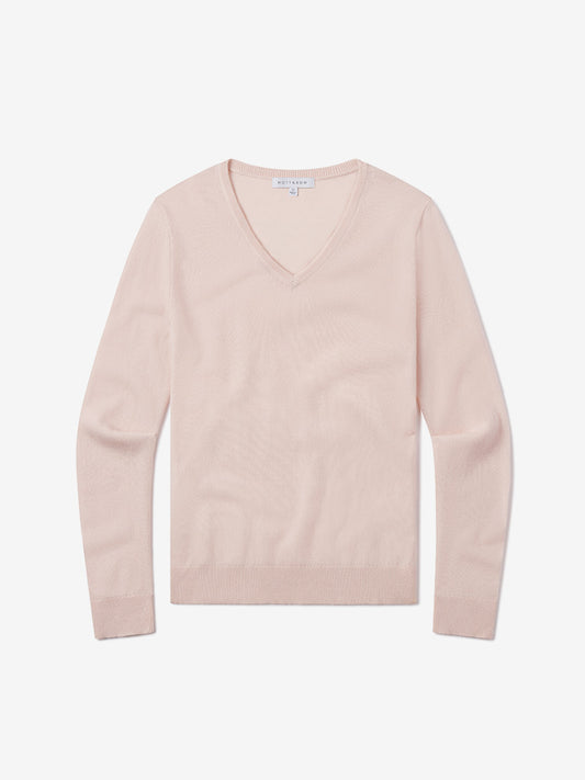 Cashmere V-Neck Willow Sweater  V-Neck sweaters