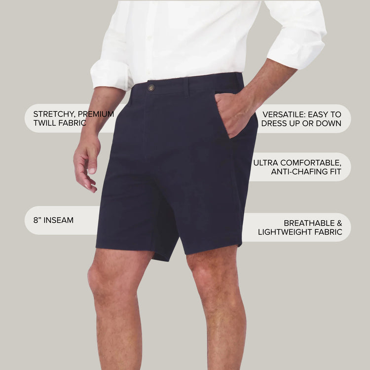 Men wearing Sand Stretch Chino Short