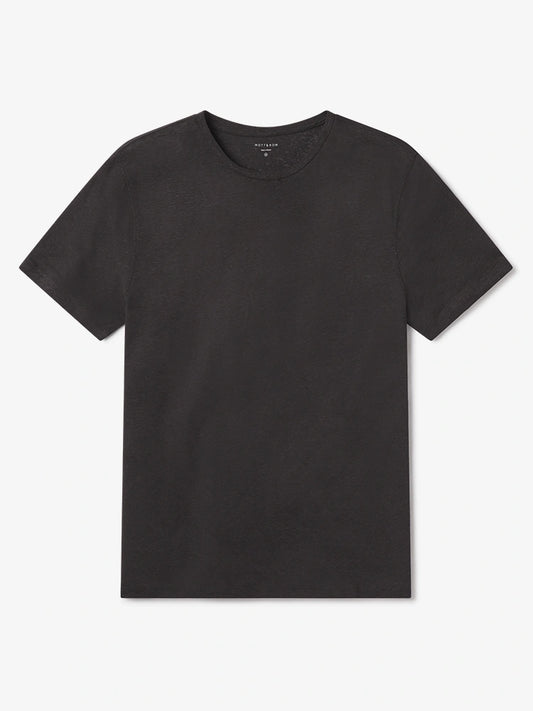 Linen Blend Crew Tee  Crew tees