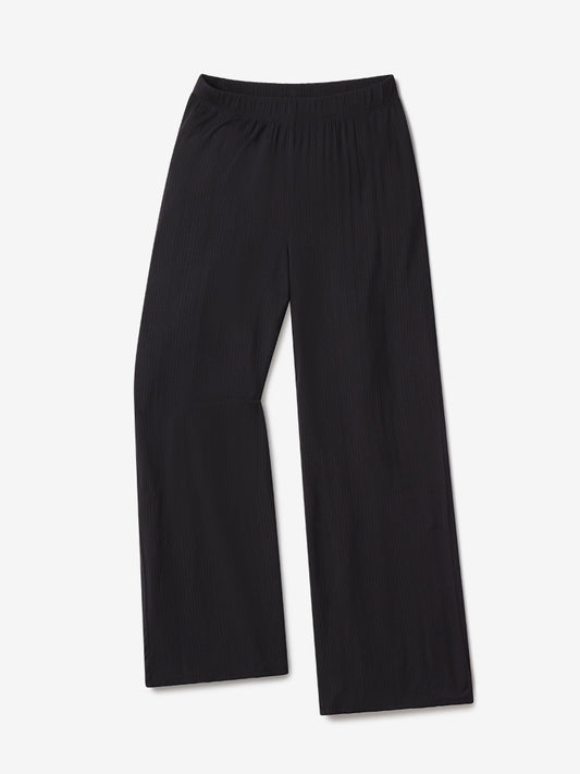 Lounge Wide Leg Pants Black Pants lounge
