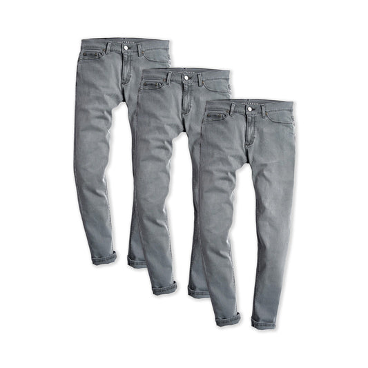 Slim Stone 3-Pack Jeans  fabric jeans