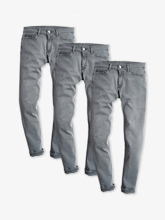 Slim Stone 3-Pack Jeans  fabric jeans