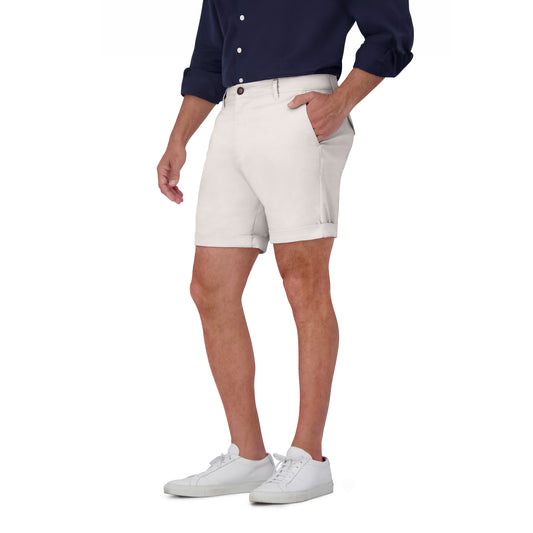 Stretch Chino Short Sand slim-shorts shorts