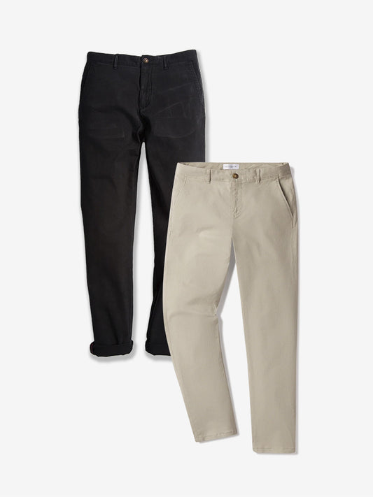 Everyday Comfort Slim Chino Pants 2-Pack  Slim pants