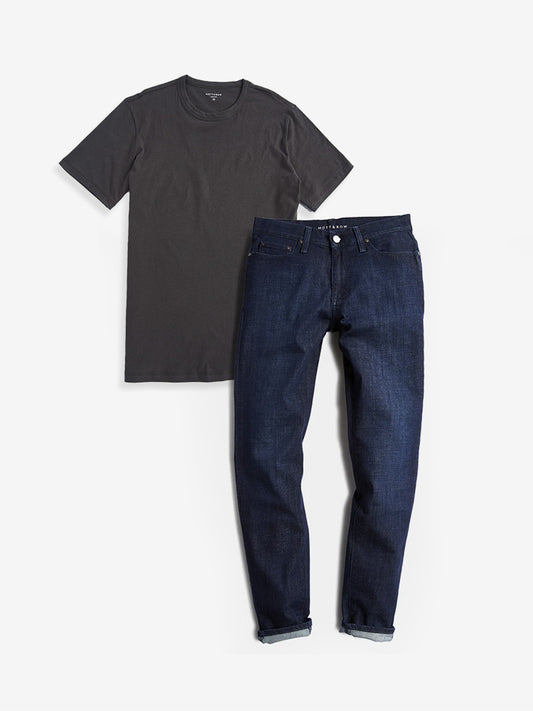 Bundle 07: 1 pair of Jeans + 1 Driggs Tee  Straight jeans