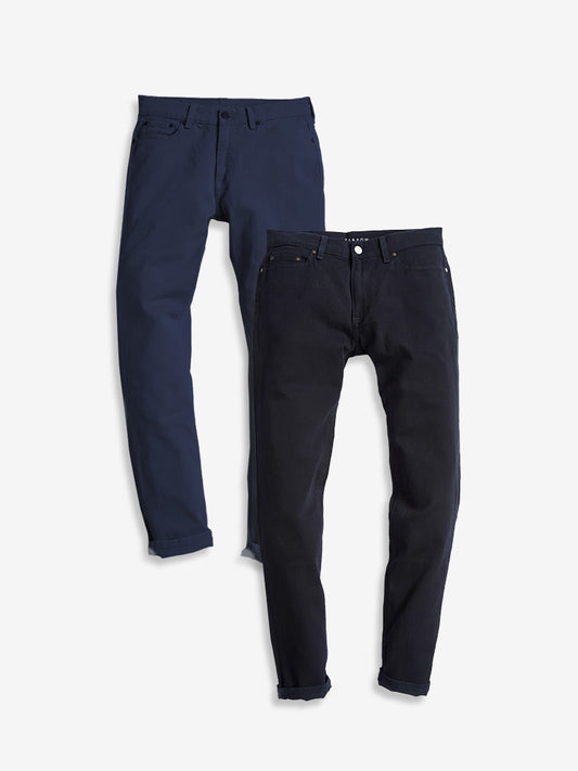 Slim Mercer Jeans 2-Pack Blue/Navy Slim jeans
