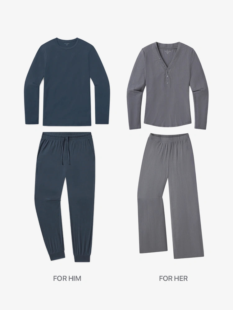 Women wearing Default Title Bundle 21: The 4-Pieces Bundle For Him & Her