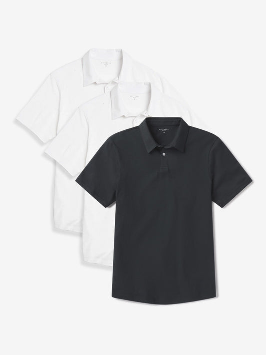 Jersey Sueded Polo 3-Pack  bdl3_men_polo_shirt tees