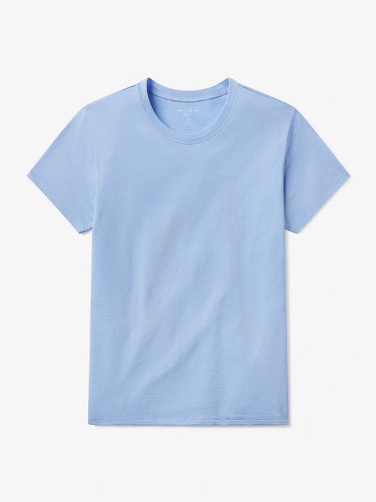 Everyday Luxe Crew Tee Hydrangea Crew tees