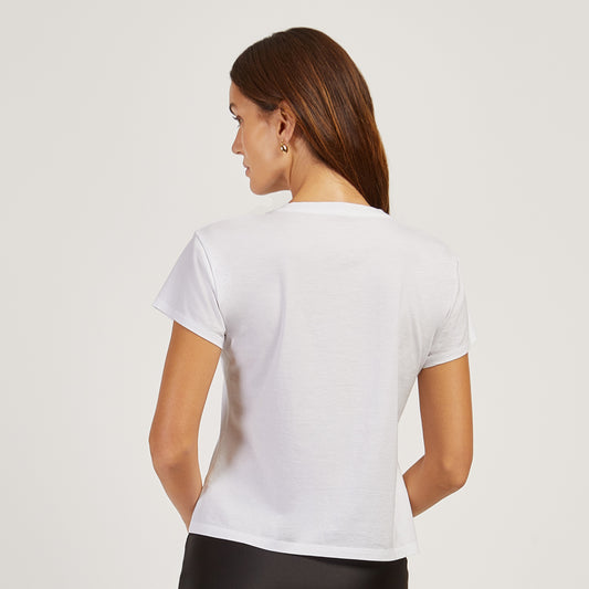 Everyday Cotton Relaxed V-Neck Tee  V-Neck tees