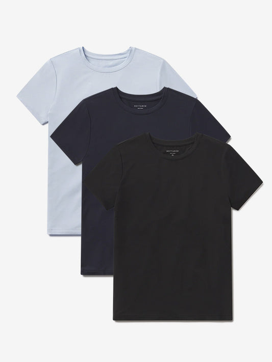 Second Skin Crew Tee 3-Pack  bdl3_women_second_skin_crew tees