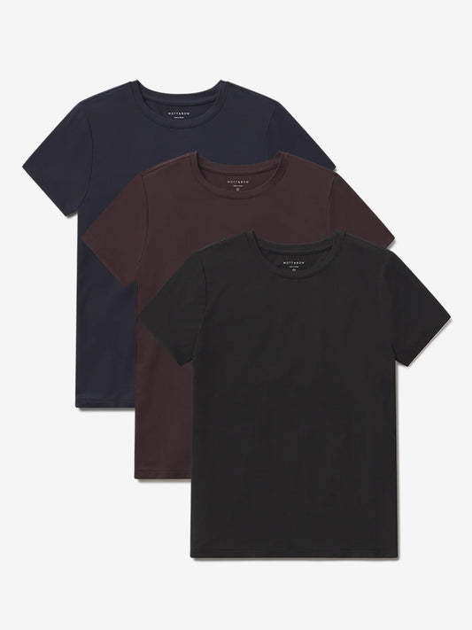 Second Skin Crew Tee 3-Pack  bdl3_women_second_skin_crew tees