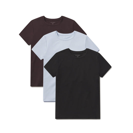 Second Skin Crew Tee 3-Pack  bdl3_women_second_skin_crew tees